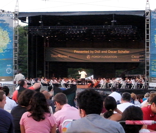 NYフィルハーモニックの無料野外コンサート Concerts in the Parks_b0007805_2193233.jpg