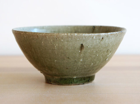 長谷川奈津 松灰釉碗 抹茶 茶道 食器
