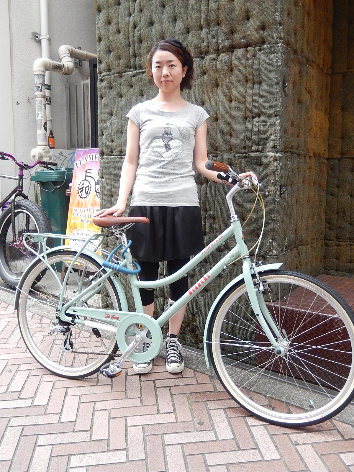7月14日　渋谷　原宿　の自転車屋　FLAME bike前です_e0188759_1215633.jpg