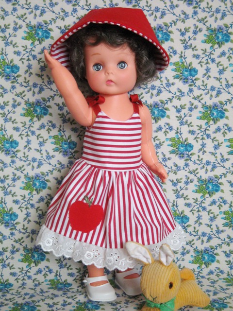 50’sのスリープアイの幼児人形_f0141785_3374171.jpg