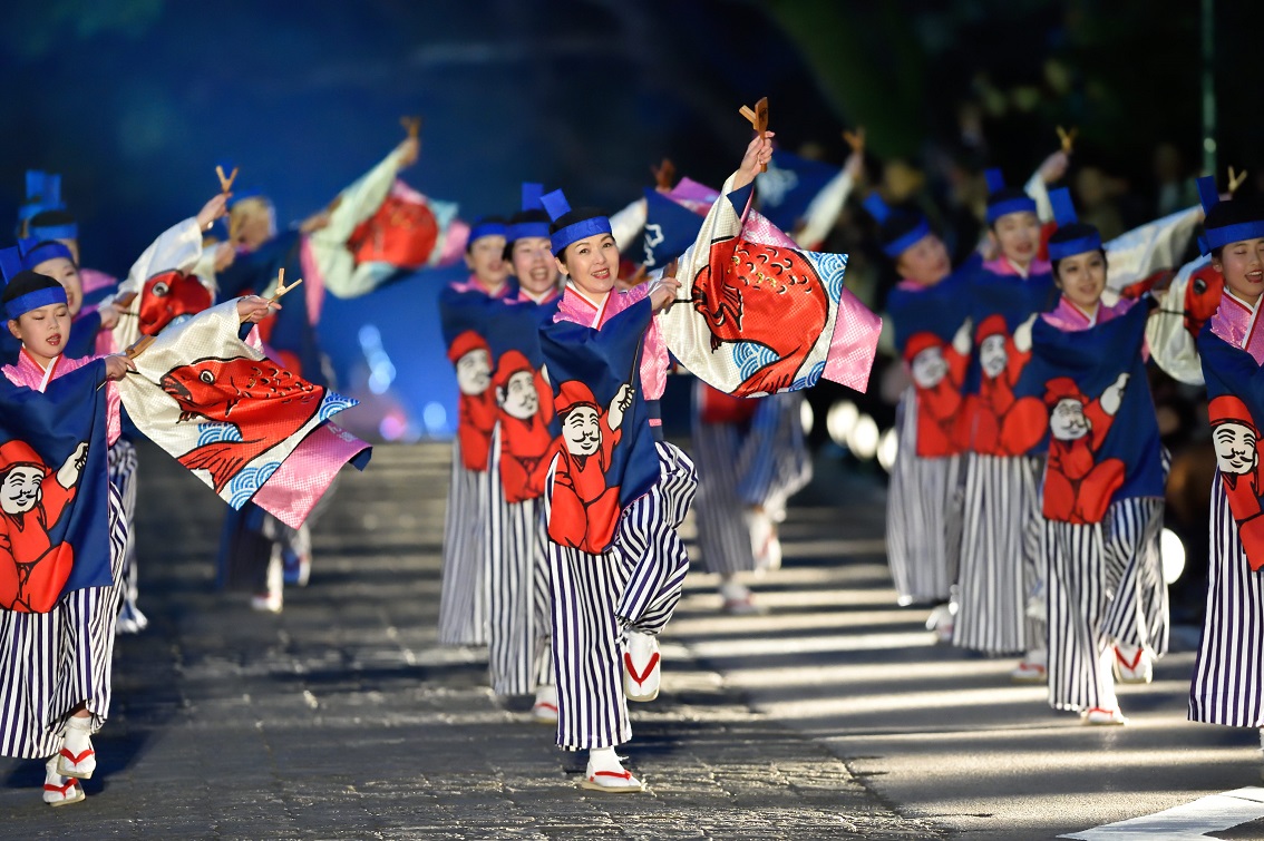 春宵祭 京町新京橋えびすしばてん連 Tamaranyのお散歩2