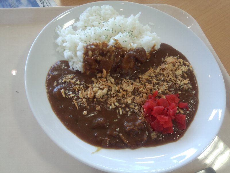 丘珠ラーメンに丘珠カレー（丘珠空港）（2014年55杯目）_b0128821_13554418.jpg