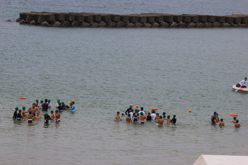 臨海学校の始まり~♪_a0200771_21563197.jpg