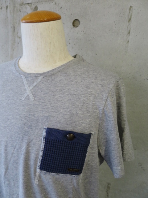Bark ・・・ 粋な大人のSIMPLE TEE 。。。KNIT Pocket TEE!🎵!_d0152280_514875.jpg