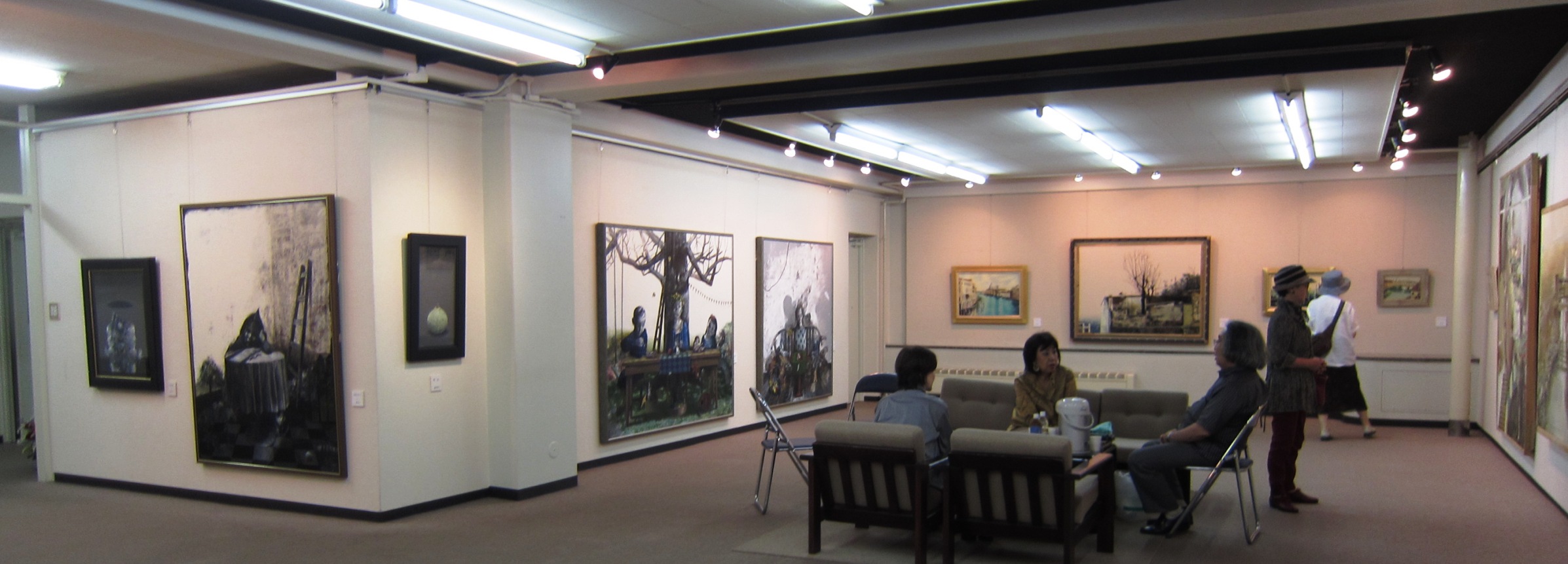 上橋 薫　洋画家 画伯 「椿樹と白い馬」鳴海製陶 陶板画 上橋 薫 洋画家 画伯 「椿樹と白い馬」鳴海製陶 陶板画