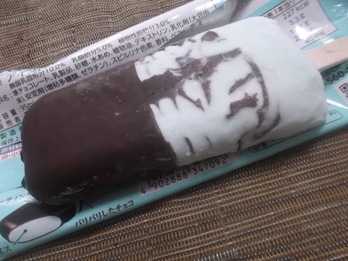 パリパリとした食感のチョコミントアイスバー_f0076001_22315043.jpg