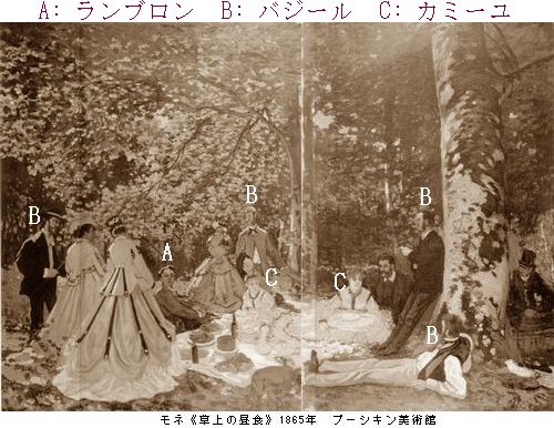 オルセー展　Ⅰ．モネ《草上の昼食》　＠国立新美術館_b0044404_1405930.jpg