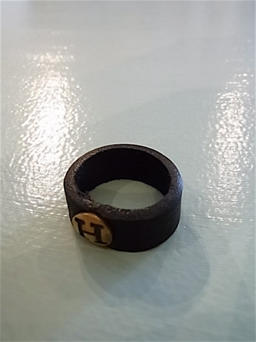 HOLLYWOOD RANCH MARKET / H CONCHO LEATHER RING_f0139457_1315370.jpg