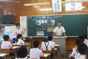 水上小学校６年生が地元の先輩から学びました（続き）_a0137997_114891.jpg