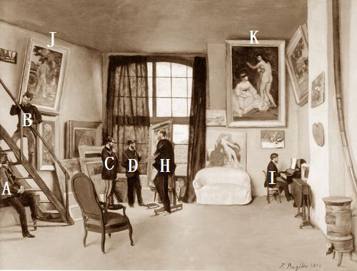 オルセー展 Ⅱ．バジール《家族の集い》 ＠国立新美術館 : Art