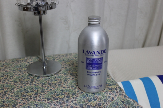 ロクシタンの泡のお風呂 : La rose 薔薇の庭