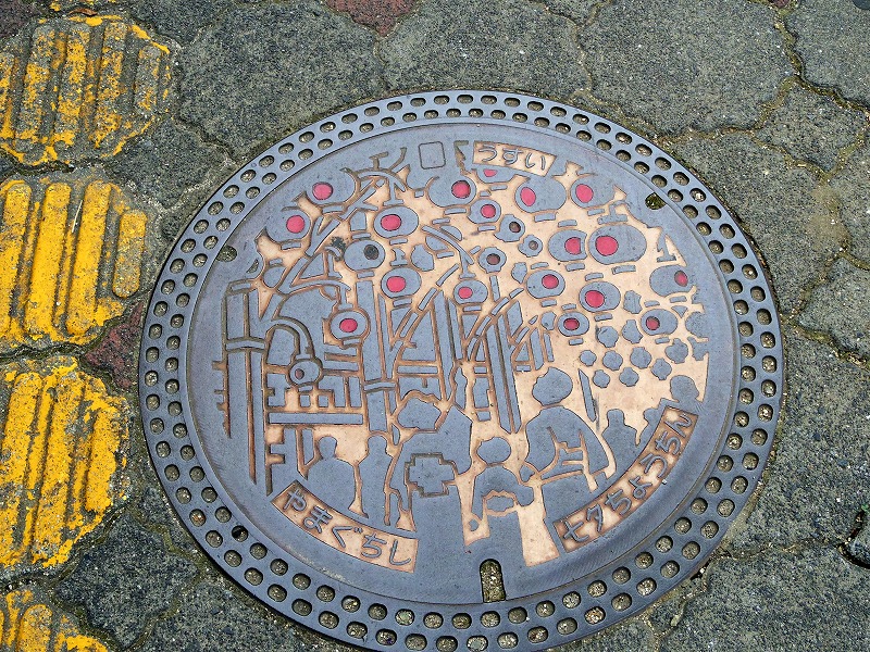マンホール・コレクション。。。。 山口七夕の提灯祭り_d0244960_16215668.jpg