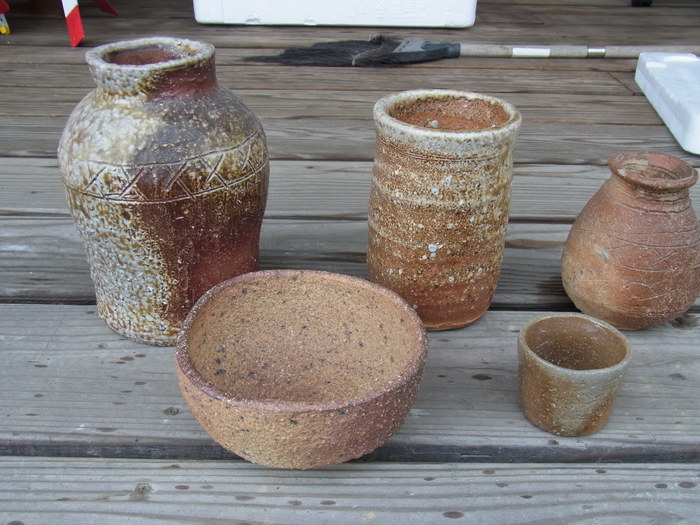 穴窯焼き締め壺 四海大 焼き締め 壺 - Jikonka ONLINE SHOP