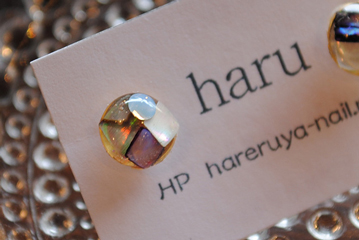 haruのピアス_c0215933_1337588.jpg