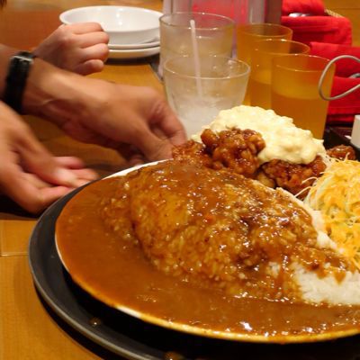 【PR】1.8kgの迫力!「チキン南蛮カレーメガ盛りチャレンジ」完食できなかったけど美味しかったのでOK_c0060143_8563415.jpg