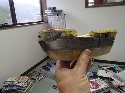 ゴーイングメリー号製作記7 ポンポン大佐の模型部屋 ゴーイングメリー号製作記7 ポンポン大佐の模型部屋