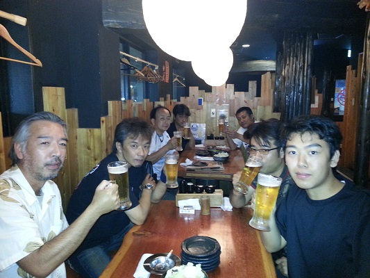 今年も 騒がしい 夏の飲み会でした♪ _b0138552_2143922.jpg