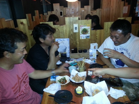 今年も 騒がしい 夏の飲み会でした♪ _b0138552_2225191.jpg