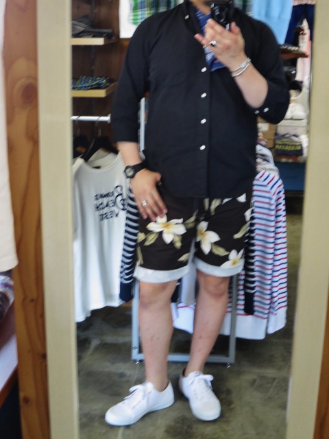 California BRAND ・・・ ALOHA柄 SHORT PANTS (DEAD STOCK)!★!_d0152280_17423833.jpg