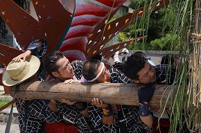 ２０１４江浦祇園・淀姫神社前へ集まり参拝する（前半）_a0137997_1645497.jpg