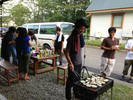 蔵王時間メンバーでBBQ_d0072903_11413966.jpg