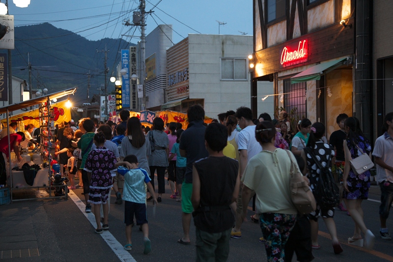 やまぶき鬼石店[鬼石夏祭り特別メニュー豚キムチうどん]_a0243720_16030482.jpg