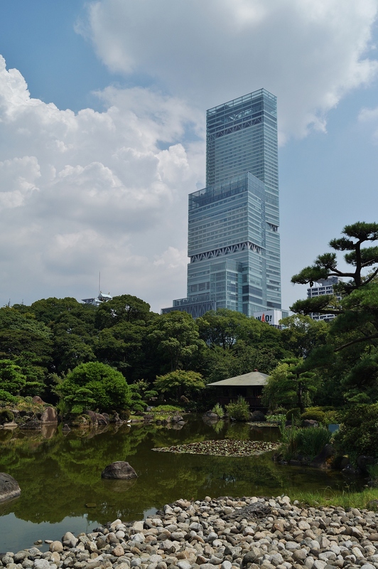 慶沢園とあべのハルカス_b0063958_213368.jpg