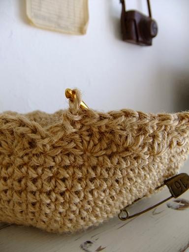 麻ひ も 編み物