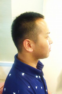 すっきりメンズの夏カット_a0123703_1123501.jpg