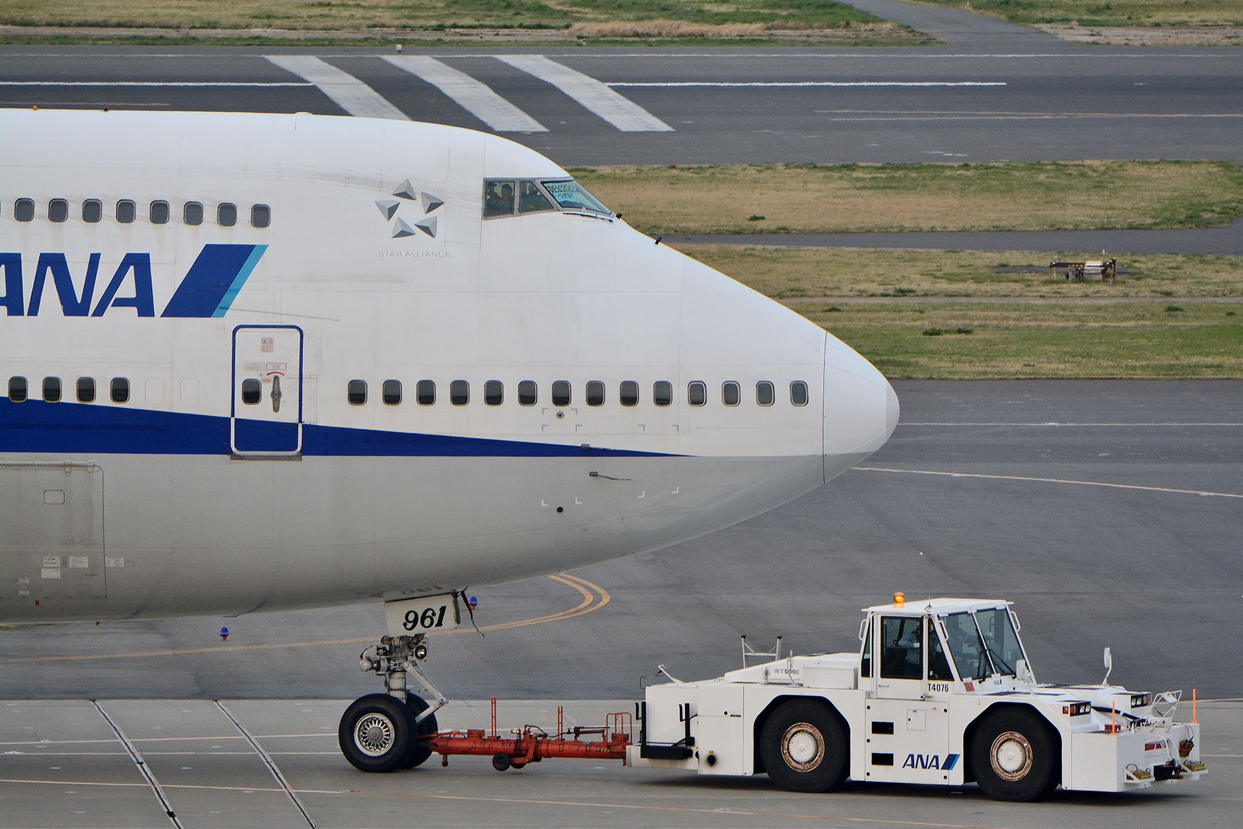 BOEING 747-400D / JA8961 -ANAジャンボラストフライト：05