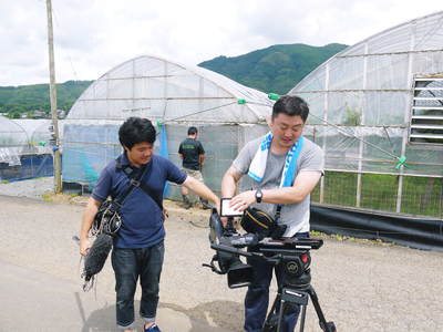 熊本ぶどう　社方園　匠のぶどうがテレビや雑誌で紹介されます_a0254656_19273779.jpg