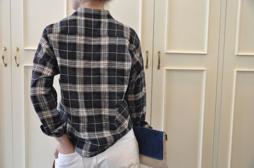 チェック × white ・ ・ ・ \"nicholson&nicholson/COMMONO reproducts\"_b0110582_153452.jpg