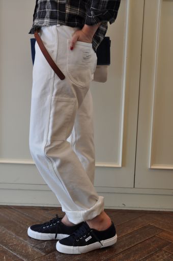 チェック × white ・ ・ ・ \"nicholson&nicholson/COMMONO reproducts\"_b0110582_15345837.jpg
