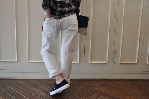 チェック × white ・ ・ ・ \"nicholson&nicholson/COMMONO reproducts\"_b0110582_15353338.jpg