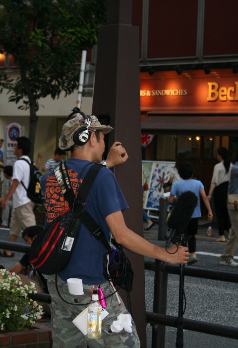 柏祭り　　初日＾＾） 千葉テレビ？_f0195711_2128998.jpg