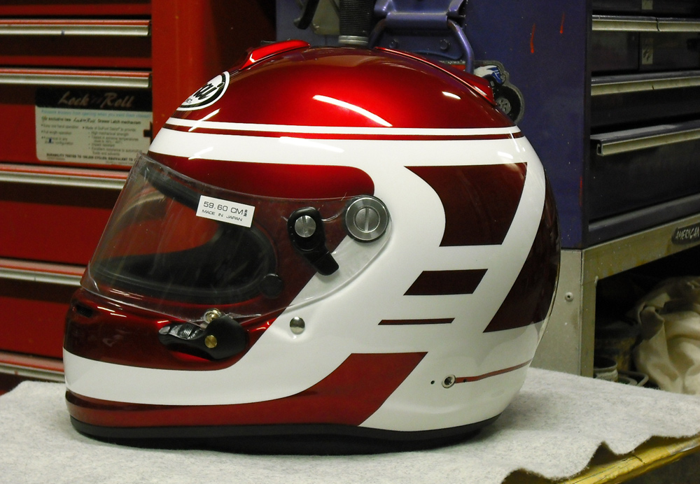Arai GP-6Sをペイントしてみた。_d0130115_1763622.jpg