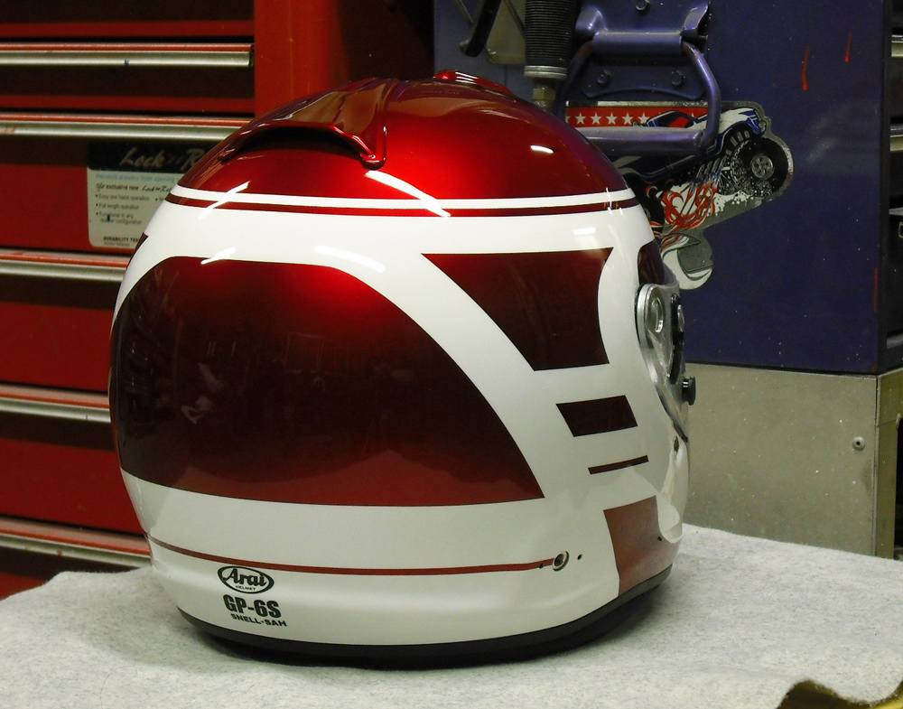 Arai GP-6Sをペイントしてみた。_d0130115_1783660.jpg