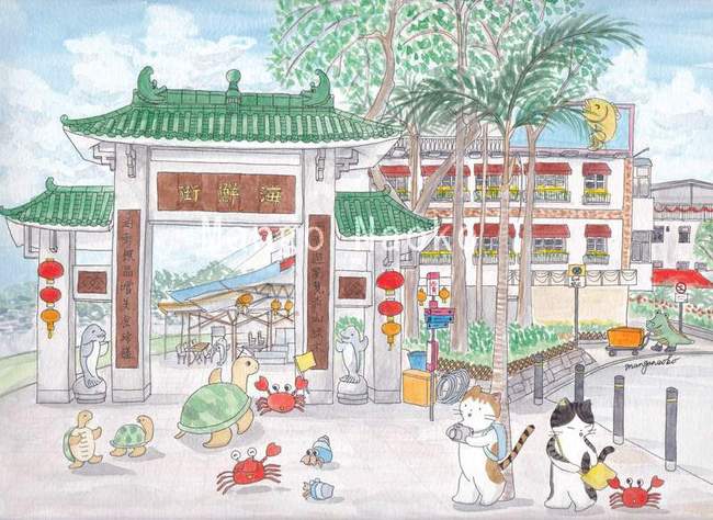 むか しむかし ここは海鮮達の竜宮城でした 西貢海鮮街 鴛鴦茶餐廳 いんよんちゃ ちゃんてぃん