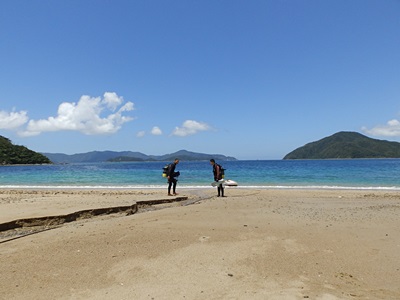 「家族で海遊び!」_b0033573_15581515.jpg