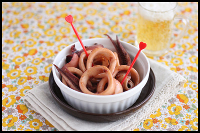 ビールがすすすむ 簡単イカレシピ２品 掲載のお知らせです ビジュアル系フード