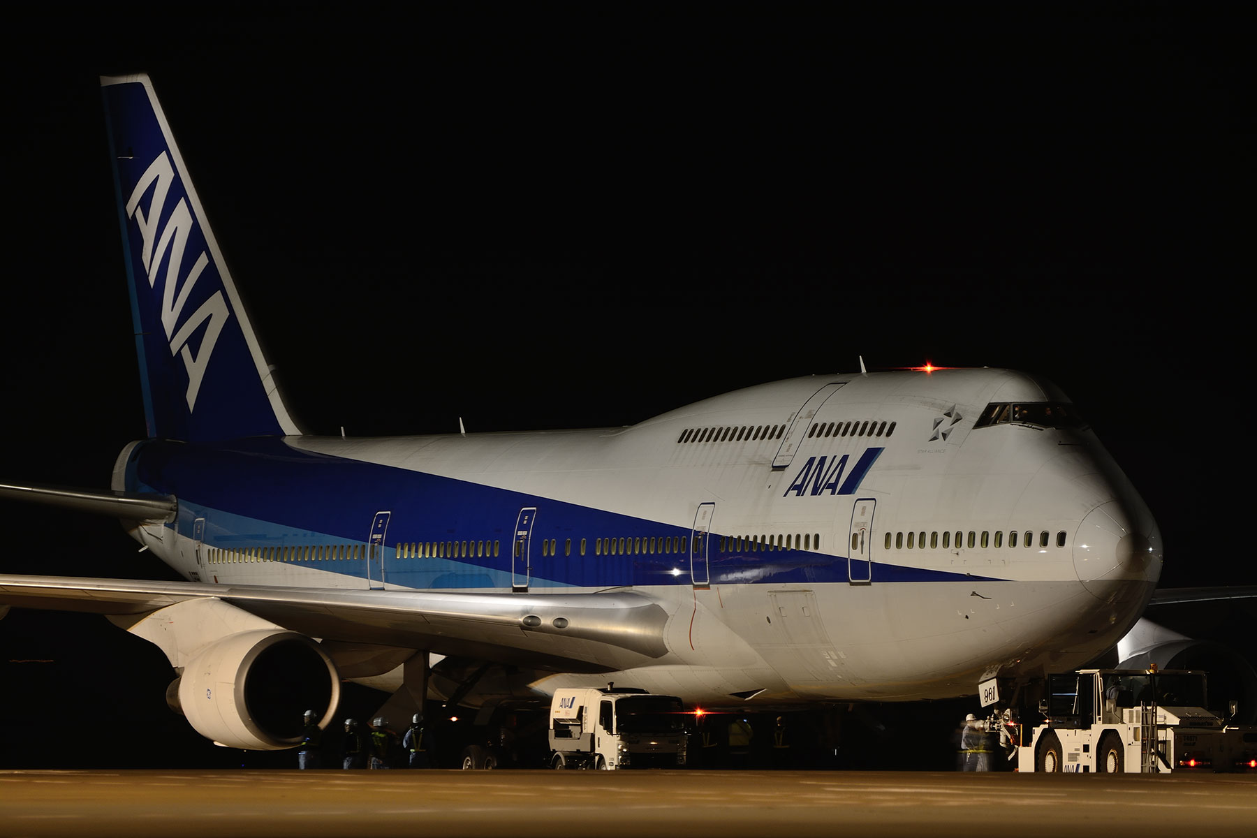 BOEING 747-400D / JA8961 -最後のANAジャンボ離日- : SKY BOEING 747-400D / JA8961 -最後のANAジャンボ離日- : SKY