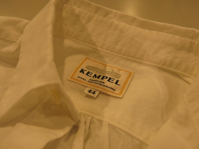 \"KEMPEL × TheThreeRobbers STANDARD SHIRT BROAD CHECK / ORGANIC COTTON/ORDER\"ってこんなこと。_c0140560_10355777.jpg