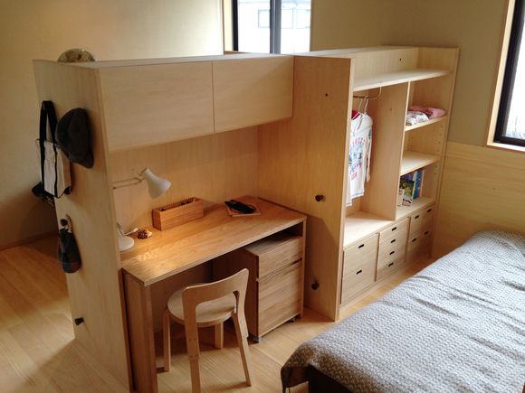 今日のくるみ 10 子ども室間仕切り家具 Vegahouse Blog
