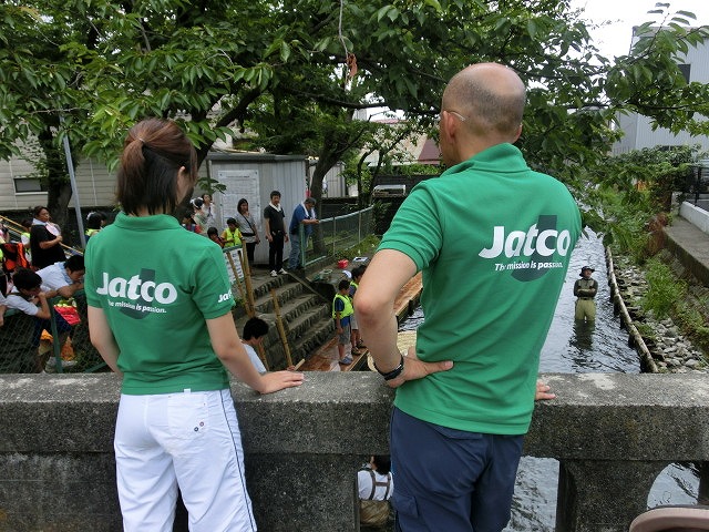 公約通り見事?撃沈した小長井市長 田宿川たらい流し川祭り_f0141310_7312772.jpg