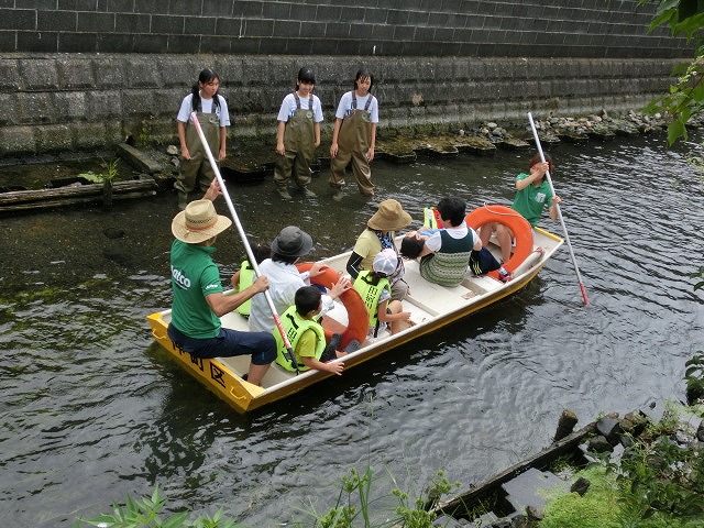 公約通り見事？撃沈した小長井市長　田宿川たらい流し川祭り_f0141310_7315884.jpg