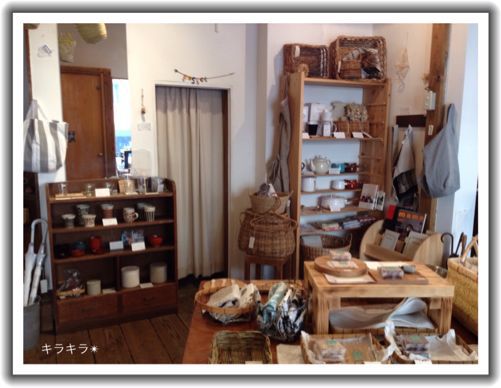 雑貨屋 Fosset フォセット さん キラキラのある日々