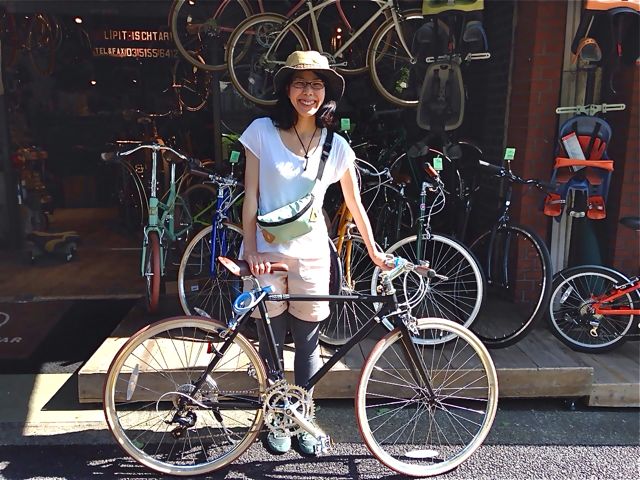 ☆今日のバイシクルガール5本立て☆ 自転車 女子 おしゃれ ミニベロ クロス ロード_b0212032_21212280.jpg