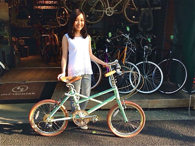 ☆今日のバイシクルガール5本立て☆ 自転車 女子 おしゃれ ミニベロ クロス ロード_b0212032_21212690.jpg