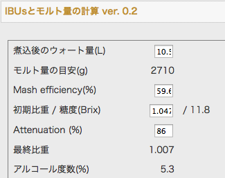 My Beer No.7 Ayashi Myホップでベルギー風Witbier_c0063348_2223662.png