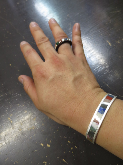 Tsunai Haiya (新作) ・・・ INLAY WOOD RING etc.. !★!_d0152280_9413313.jpg